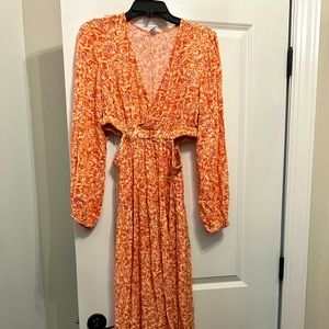 NWT Women’s Old Navy Maxi Dress with Side Cut Outs